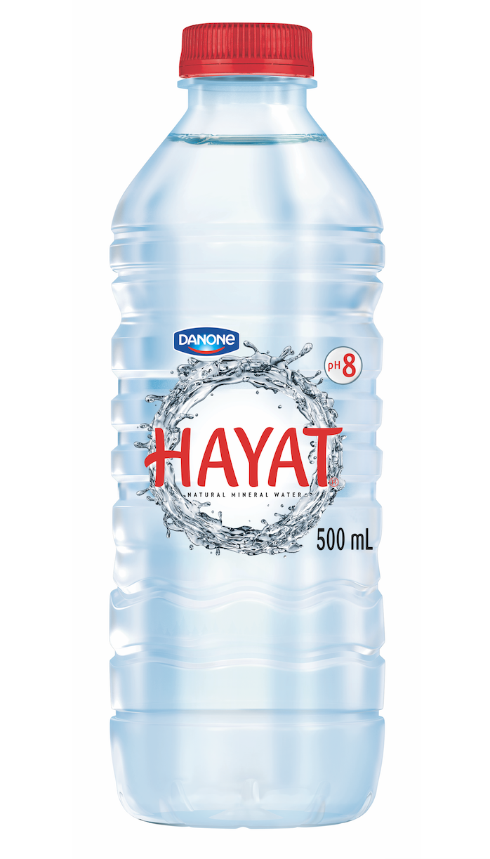 Hayat 500ml natural mineral water bottle