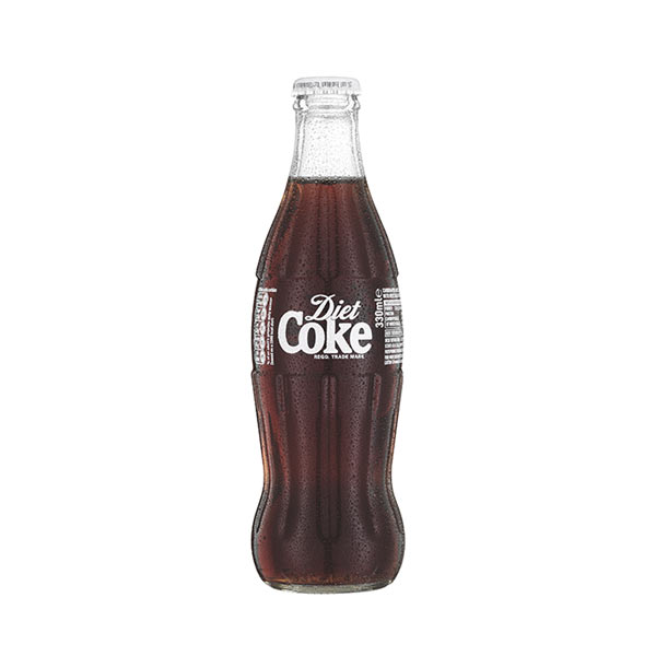 Diet Coke 24x330ml Glass Bottles
